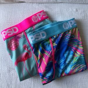 PSD Blue and Pink Boxer Briefs